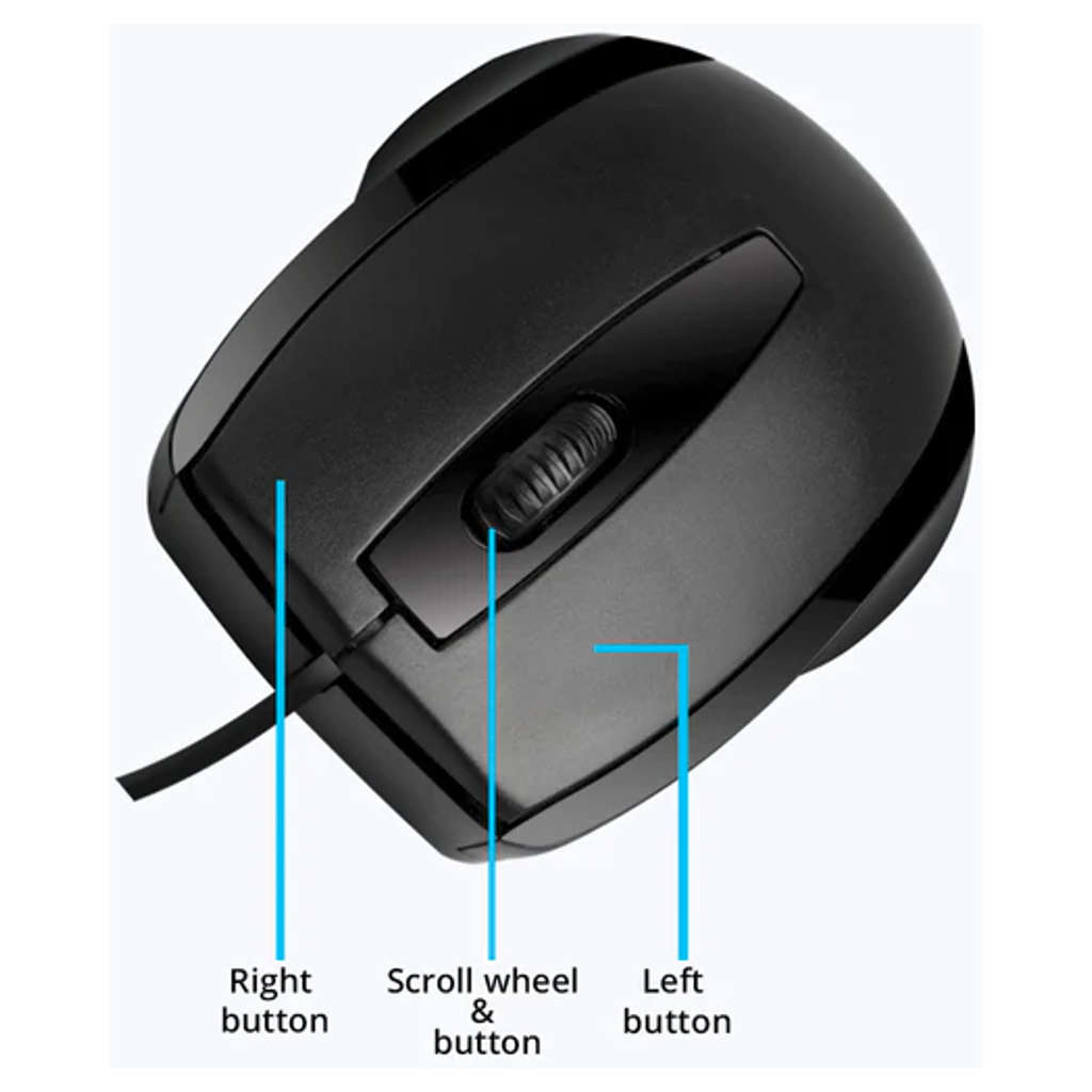 Zebronics Alex Wired Optical Mouse
