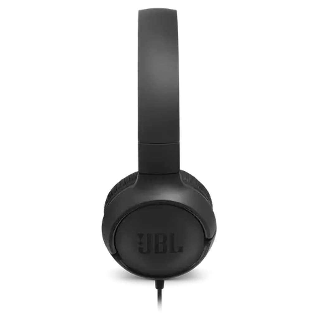 JBL T500 Wired On-Ear Headphone Black