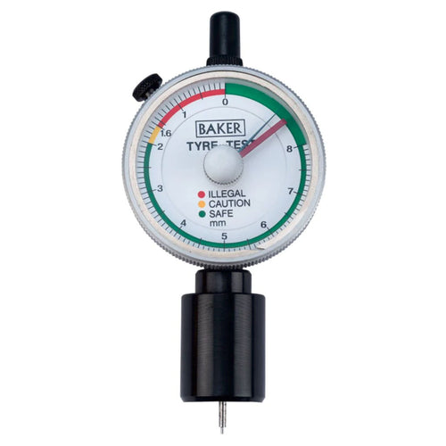 Baker Tyre Tread Depth Gauge 0.32inch TTG02