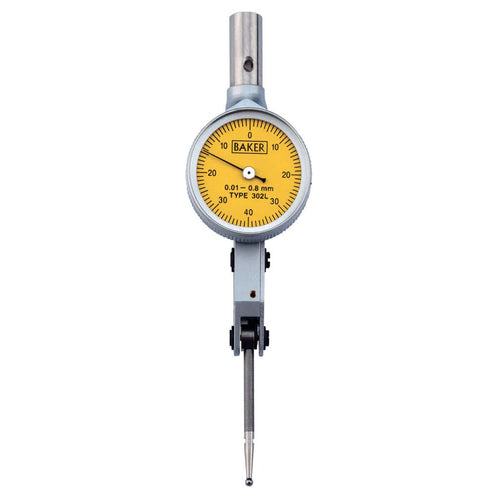 Baker Model 29 Lever Type Dial Gauge Long Stylus 0.8mm 302L