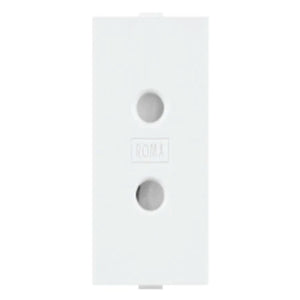 Anchor Roma Classic 2Pin Socket Round 6A 20530