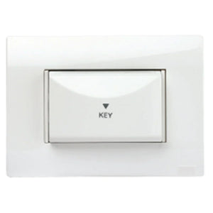 Anchor Roma Plus Key Card Unit with 30sec delay with 3M Cover and Inner Frame 20A 289420