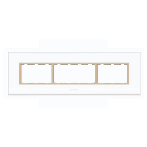 Fybros Axcent Modular Plate 10M Basic Ivory W20008