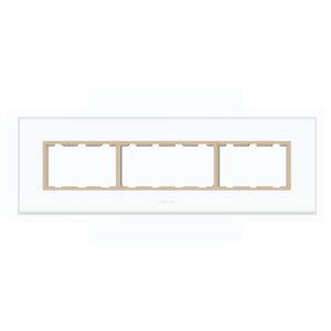 Fybros Axcent Modular Plate 10M Basic Ivory W20008