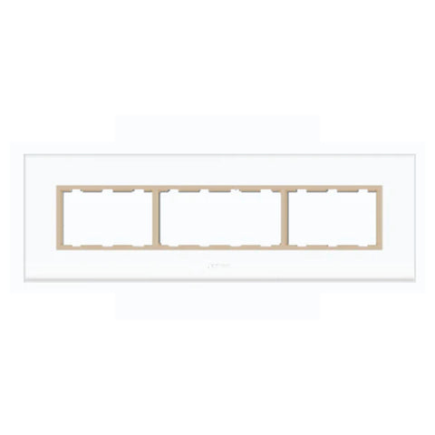 Fybros Axcent Modular Plate 10M Basic Ivory W20008