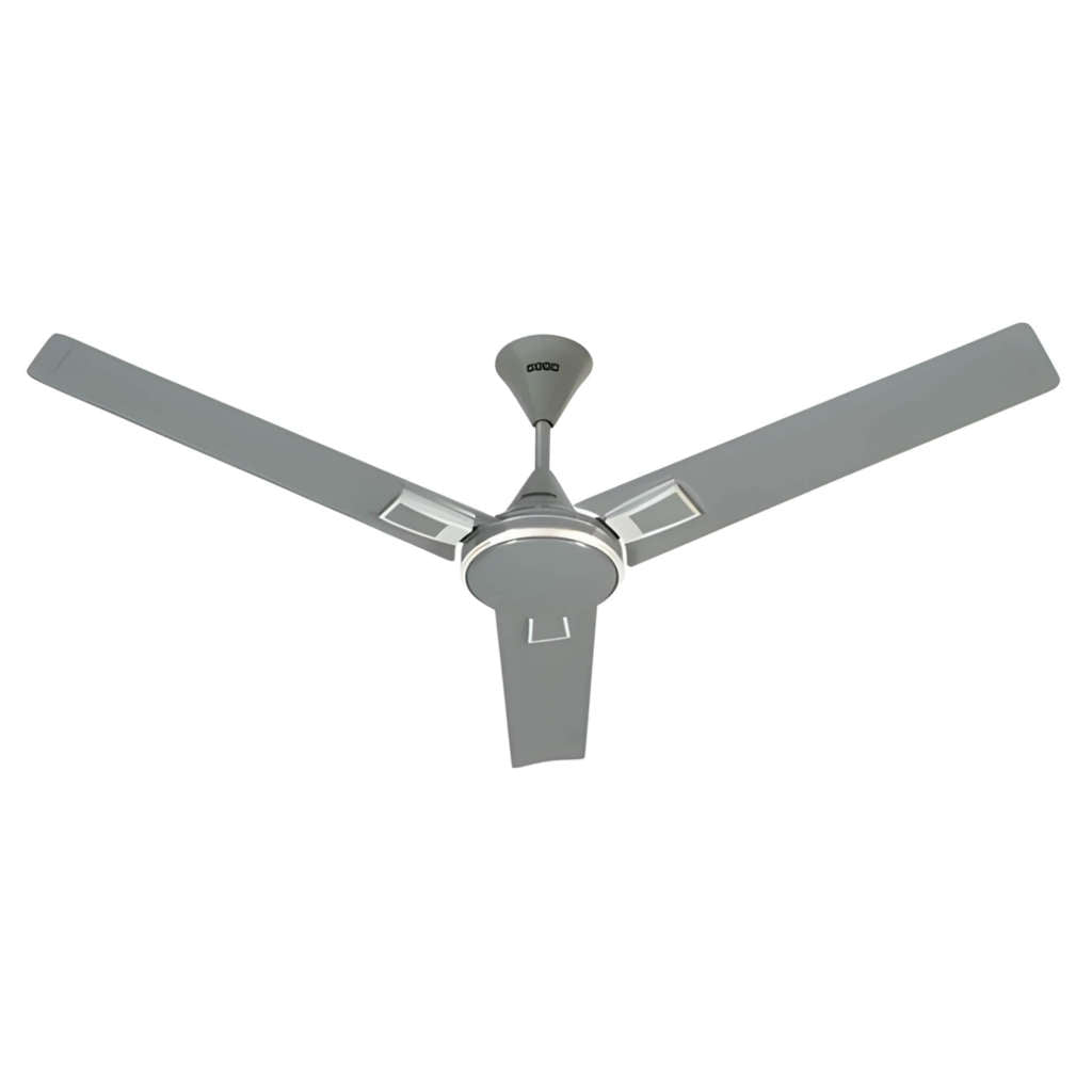 Usha Swift Alpha Chrome Ceiling Fan Smoke Grey 1200mm