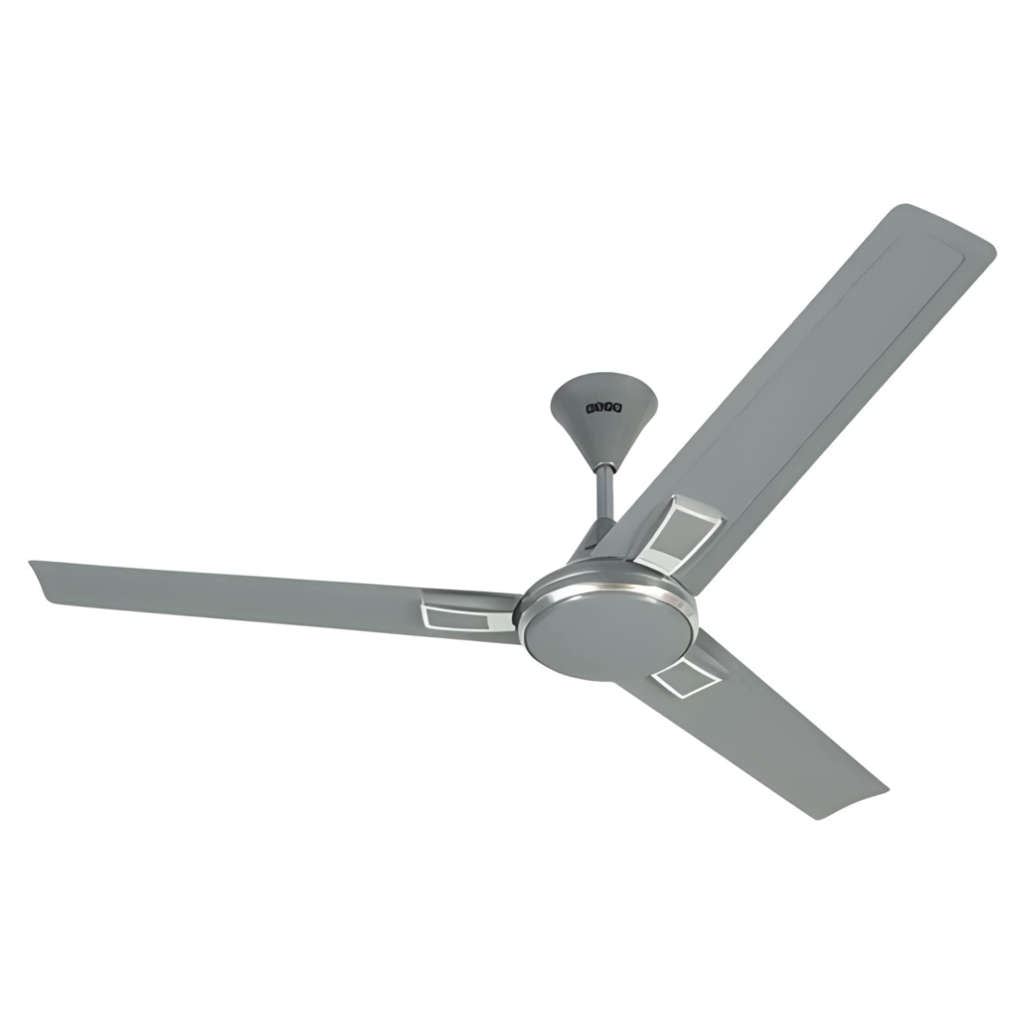 Usha Swift Alpha Chrome Ceiling Fan Smoke Grey 1200mm