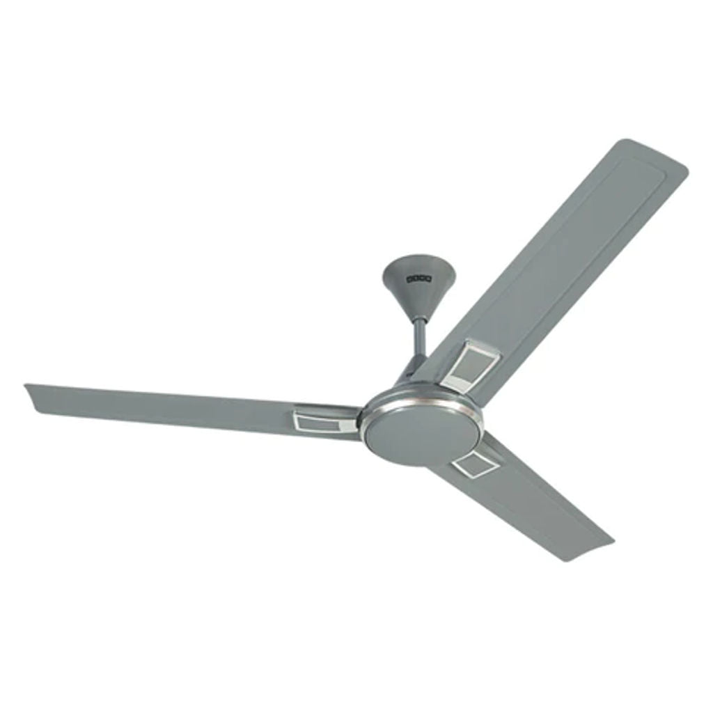 Usha Swift Alpha Chrome Ceiling Fan Smoke Grey 1200mm