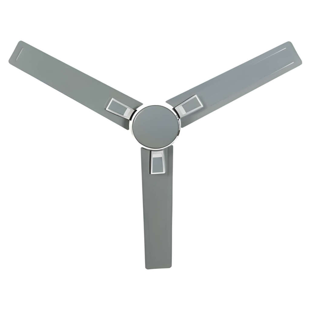 Usha Swift Alpha Chrome Ceiling Fan Smoke Grey 1200mm
