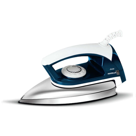 Havells Insta Dry Iron 600W Royal Blue GHGDIAXB060