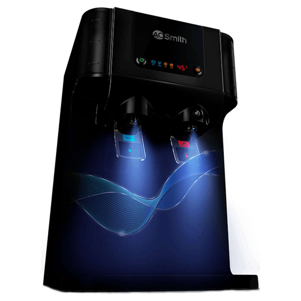 AO Smith ProPlanet P6 RO And Hot Water Water Purifiers Black
