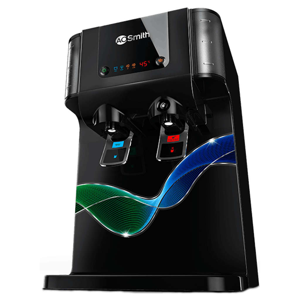 AO Smith ProPlanet P6 RO And Hot Water Water Purifiers Black