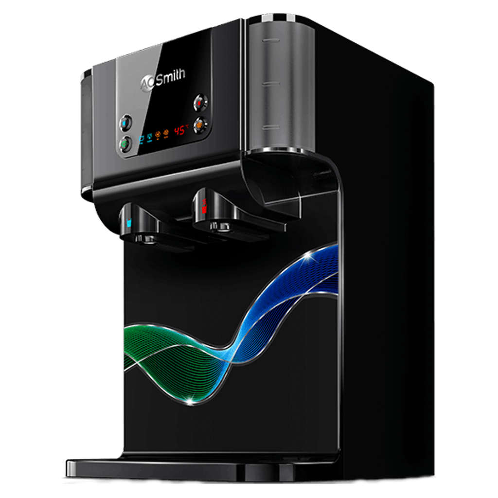 AO Smith ProPlanet P7 RO And Hot Water Water Purifiers Black