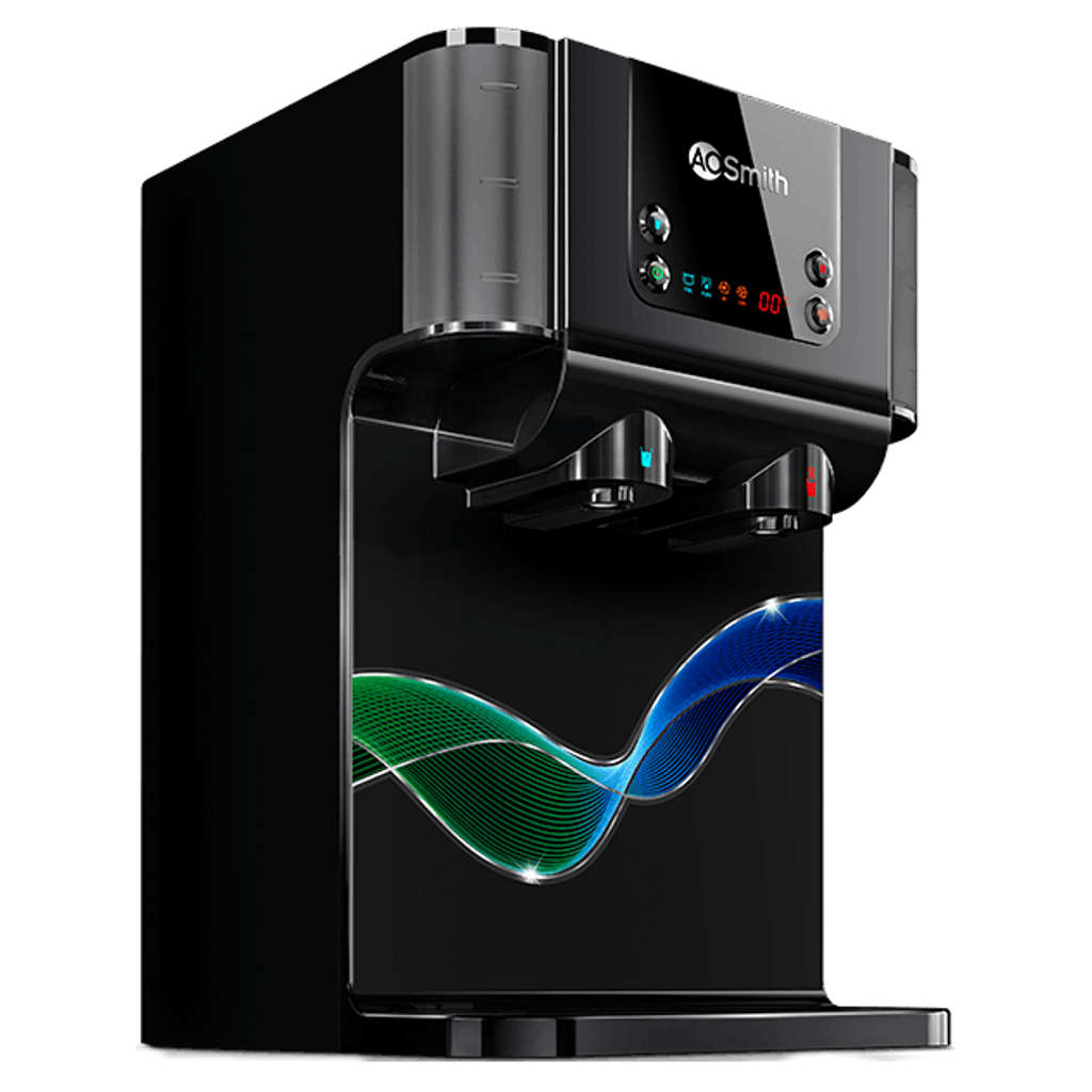 AO Smith ProPlanet P7 RO And Hot Water Water Purifiers Black