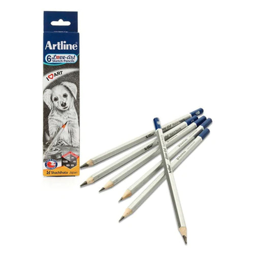 Artline Sketch Pencil Pack Of 6
