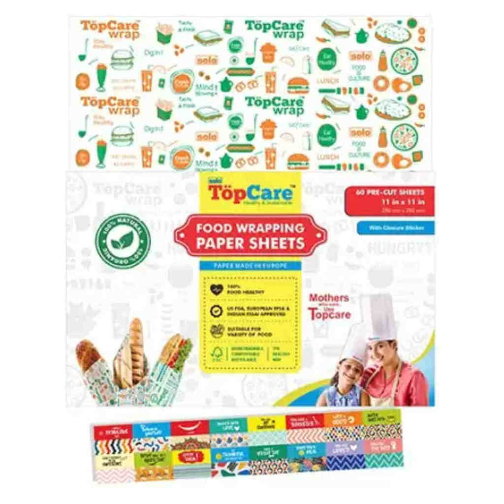 Solo Food & Wrapping Paper Sheet 11x11Inch FWP60
