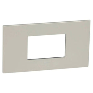 Legrand Arteor Pearl Aluminium Plate For Shaver Socket 3M Pearl Aluminium 5750 71