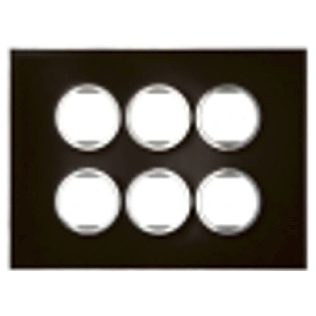 Legrand Arteor Cover Plates With Overmoulded Frame Mirror black