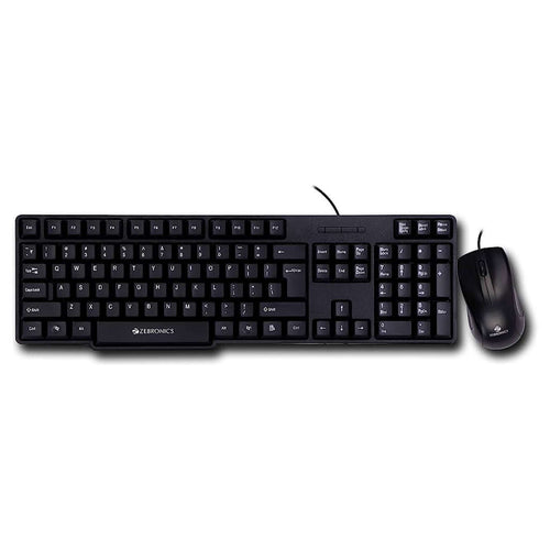 Zebronics Wired Keyboard And Mouse Combo Zeb-Judwaa 750