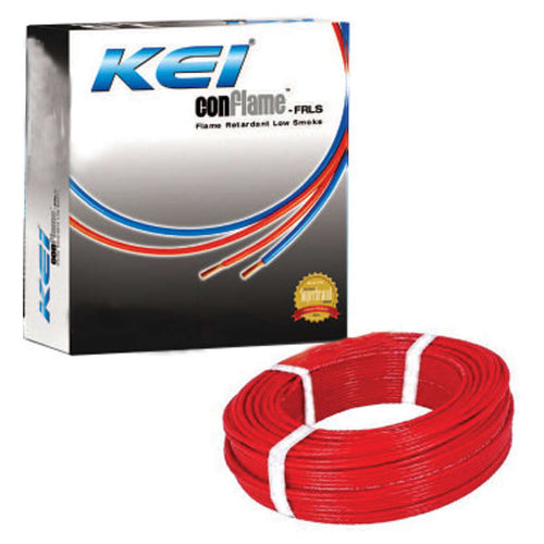 KEI ConFlame-FRLS Unsheathed Single Core Flexible Cable PVC Insulated 1.50Sq.mm 180Meter 