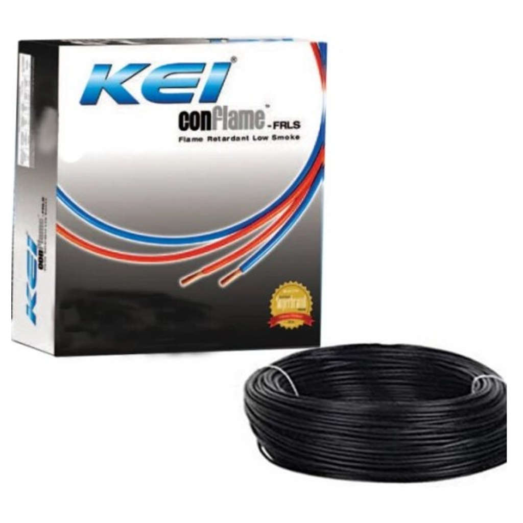 KEI ConFlame-FRLS Unsheathed Single Core Flexible Cable PVC Insulated 1.50Sq.mm 180Meter