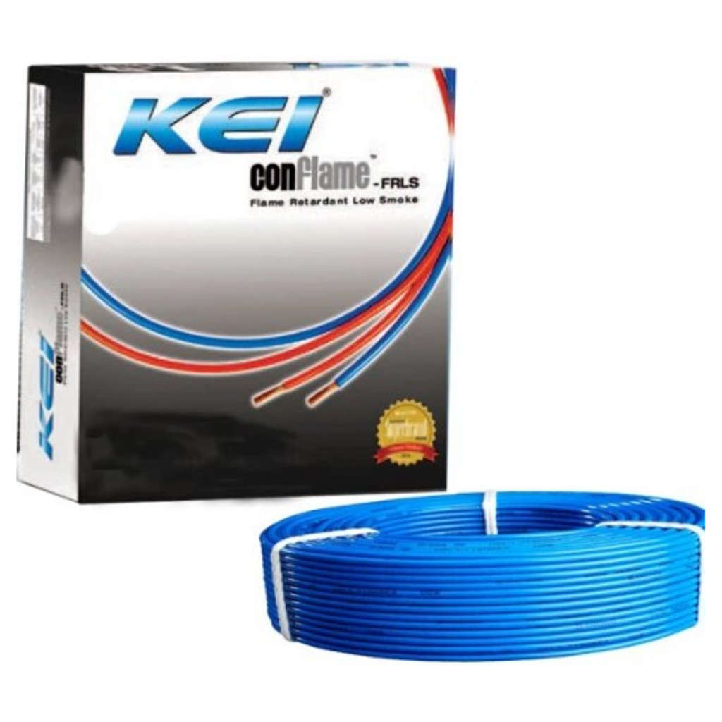 KEI ConFlame-FRLS Unsheathed Single Core Flexible Cable PVC Insulated 1.50Sq.mm 180Meter