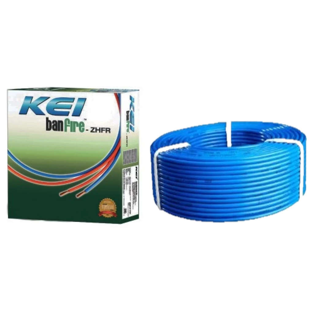 KEI Banfire ZHFR Unsheathed Single Core Flexible Cable Copper 4.00Sq.mm 180Meter