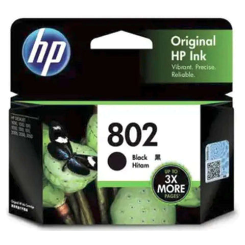 HP 802 Black Original Ink Cartridge