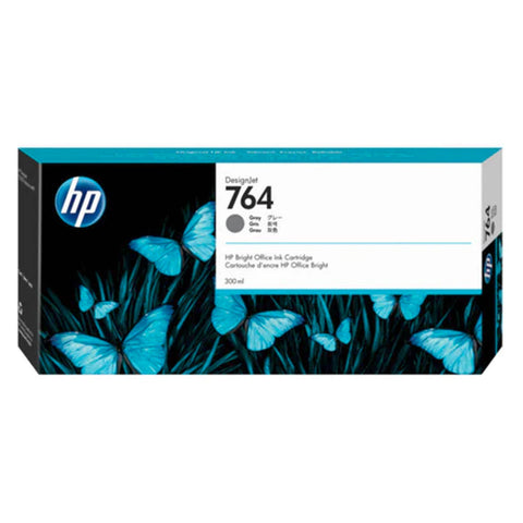 HP 764 300ml Gray DesignJet Ink Cartridge