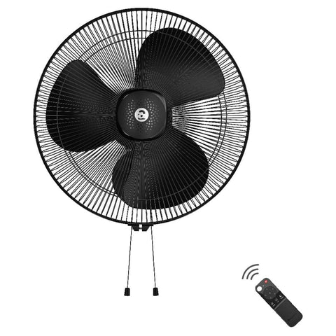 Atomberg Renesa Wall Fan With Remote Control 400mm Black