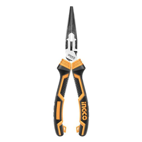 Ingco High Leverage Long Nose Pliers 8Inch HHLNP28200