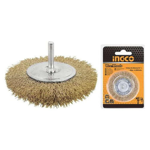 Ingco Wire Wheel Brush 100mm WB41001