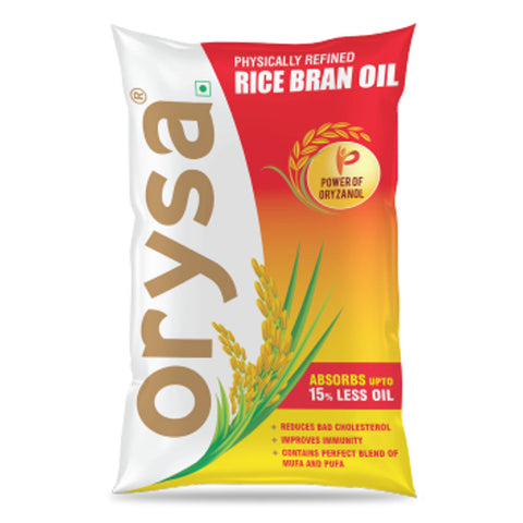 Orysa Rice Bran 1 Ltr Pouch