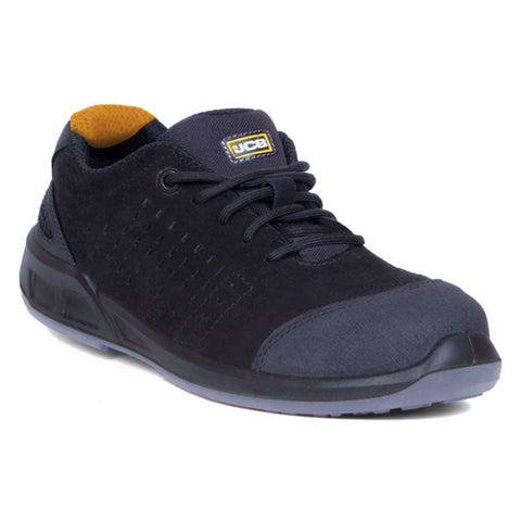 JCB Vent Double Density Safety Shoe Black