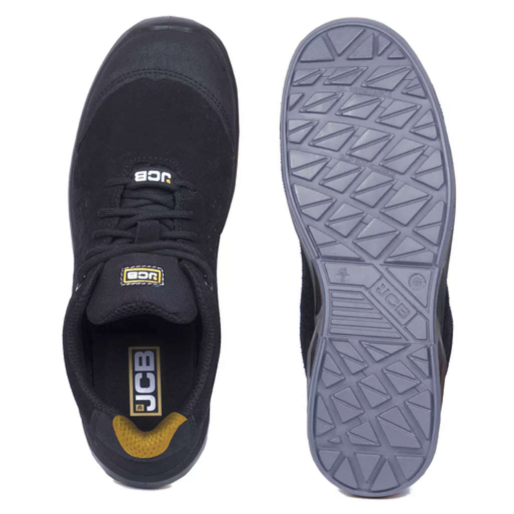 JCB Vent Double Density Safety Shoe Black
