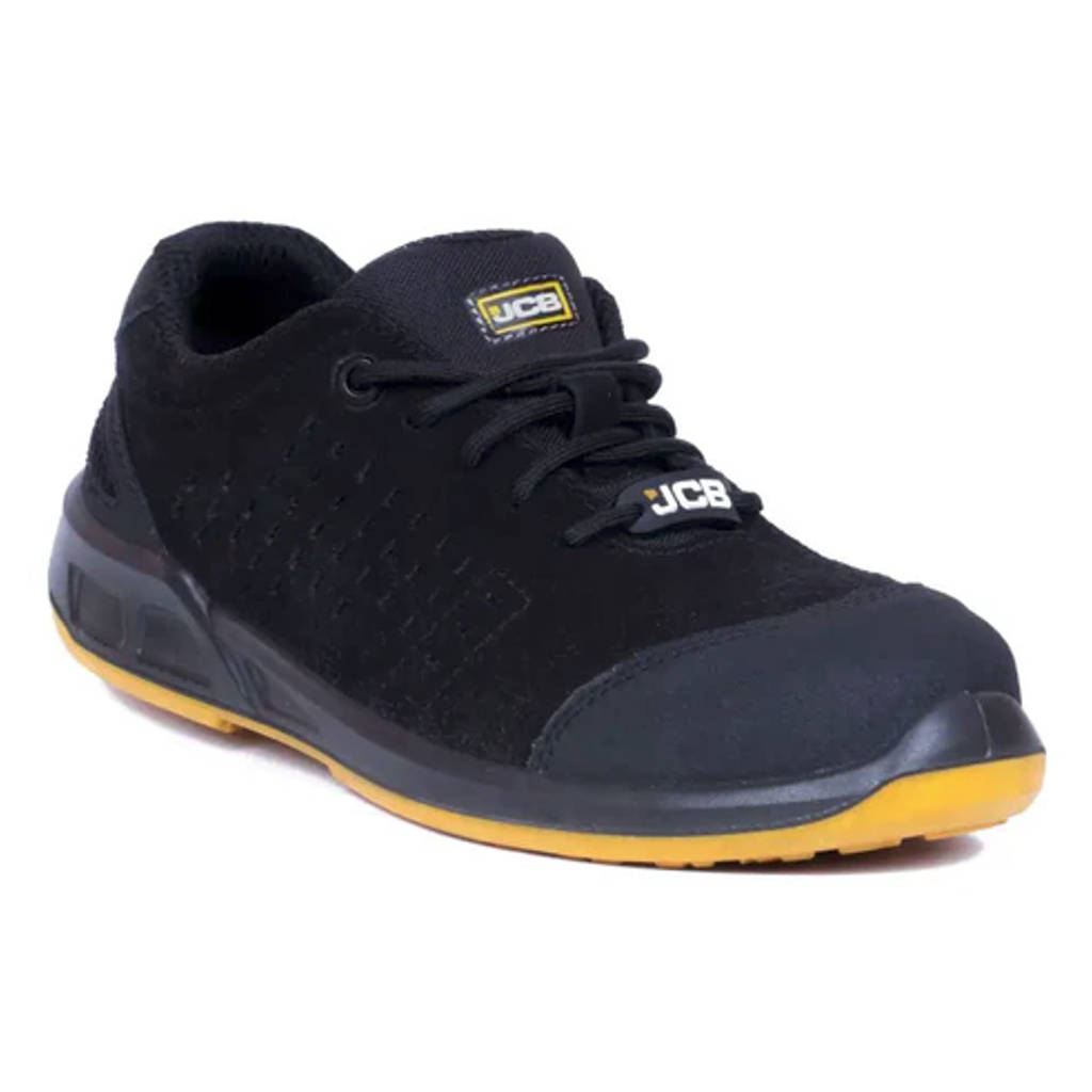 JCB Vent Double Density Safety Shoe Black