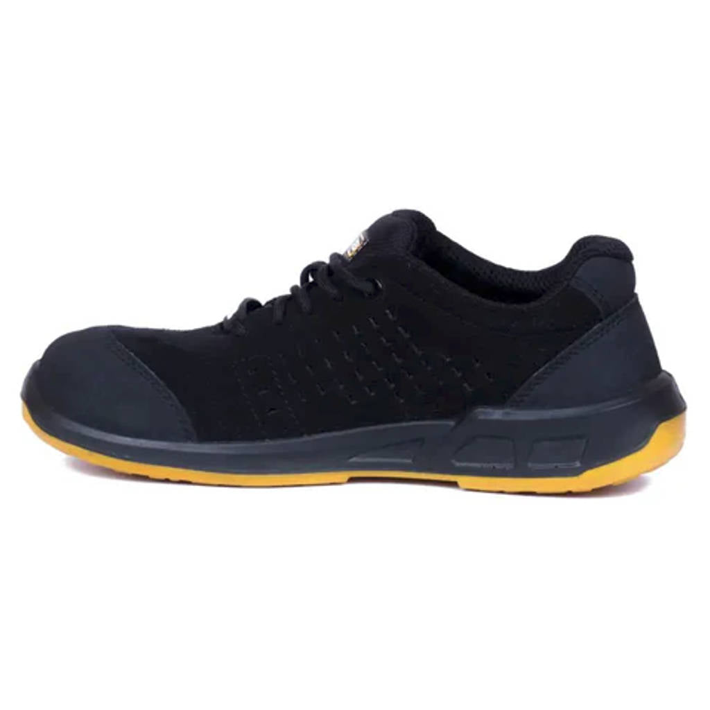 JCB Vent Double Density Safety Shoe Black