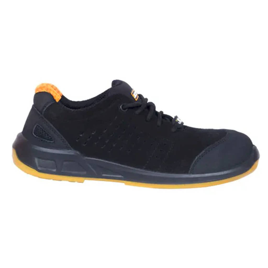 JCB Vent Double Density Safety Shoe Black