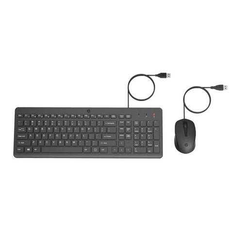 HP KM150 Wired Keyboard And Mouse Combo 7J4H2AA