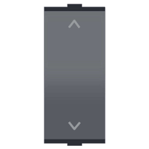 Veto Vyoma 6A 2 Way Switch 1M Mat Grey VV-322 