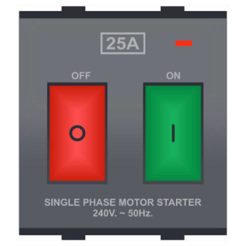 Veto Vyoma 25A Motor Starter Mat Grey VV-358 