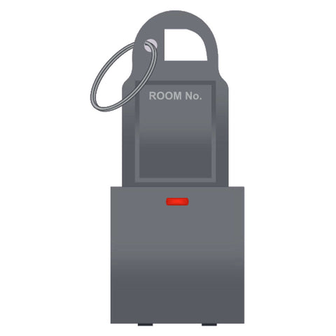 Veto Vyoma 32A DP Switch With Key Tag Mat Grey VV-362 