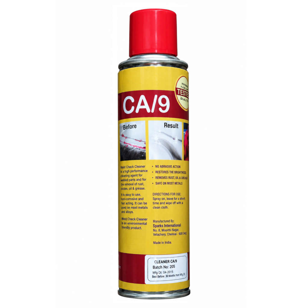 Weldcheck Solvent Cleaner