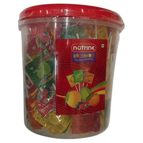 Nutrine Lollipop Assorted Jar 985g Lollipops 