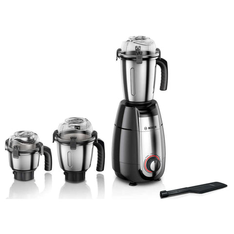 Bosch TrueMixx Pro 3 Jars Mixer Grinder 1000W Black MGM8836MIN 