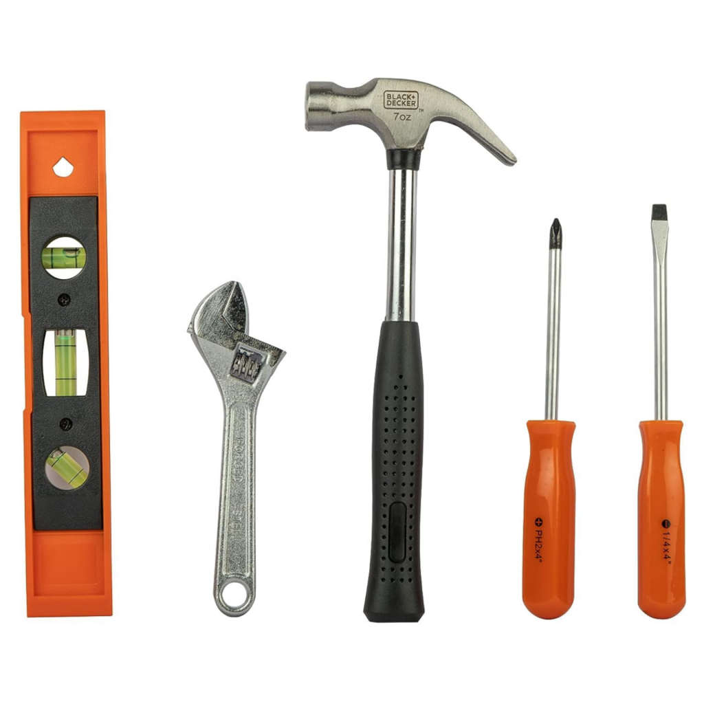 Black & Decker Hand Tool Kit 5 Pieces BD75915
