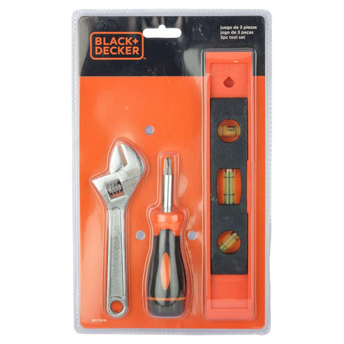 Black & Decker Hand Tool Kit 3 Pieces BD75919 