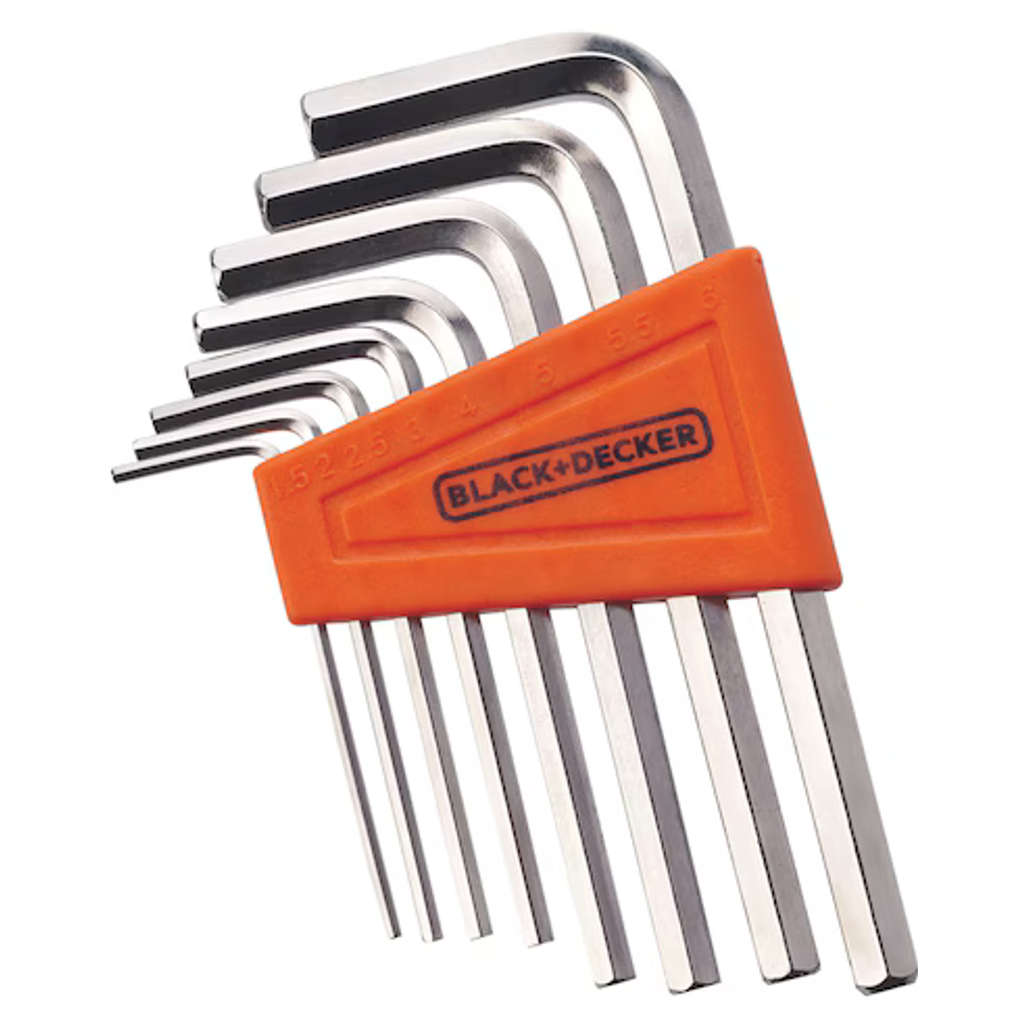 Black & Decker Hexkey Set 8 Pieces BDHT81593 