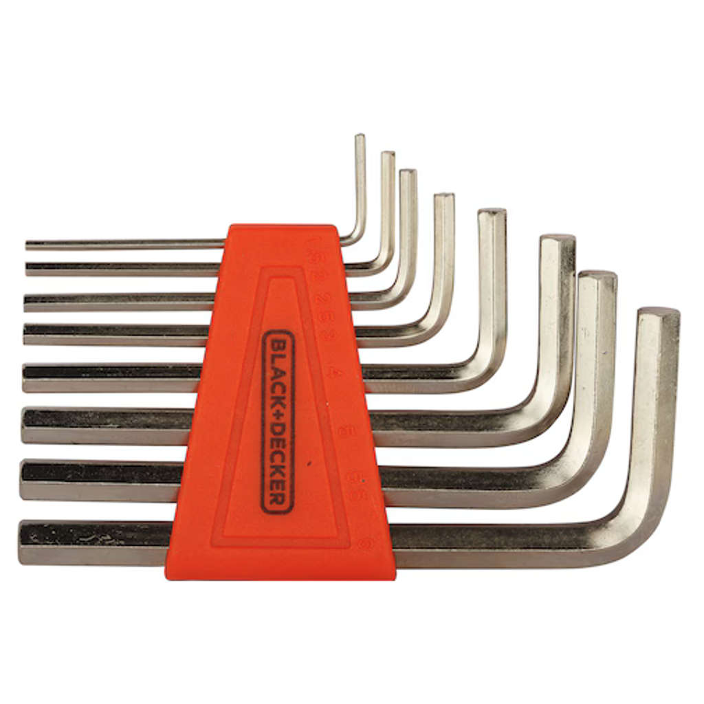 Black & Decker Hexkey Set 8 Pieces BDHT81593