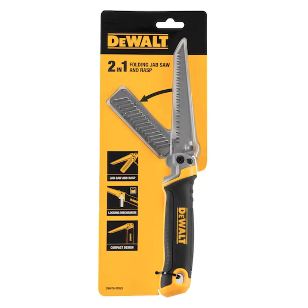 Dewalt Folding Jab Saw With Rasp DWHT0-20123